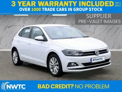 Used VW Polo SEL 95 HP (69 kW) 2018 White Hatchback