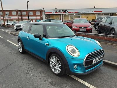 Begagnad Mini Cooper Hatch 2018 Blå Halvkombi