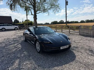 Used Porsche Taycan 300 kW (408 HP) 2023 Black Sedan
