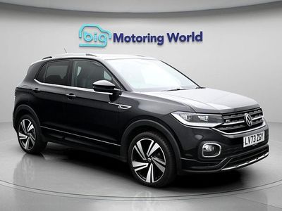 Used VW T-Cross R-line 110 HP (80 kW) 2023 Black SUV