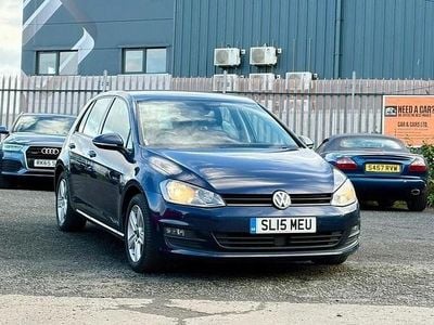 Used VW Golf VII Match 2015 Blue Hatchback