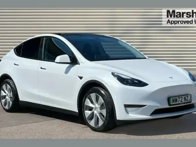 Used Tesla Model Y Long Range AWD 378 kW (514 HP) 2022 White SUV
