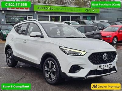 Used MG ZS Excite 106 HP (77 kW) 2022 White SUV
