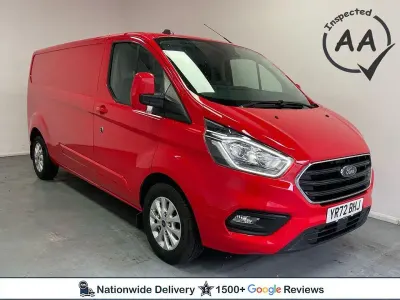 Used Ford Transit Custom Limited 130 HP (95 kW) 2022 Red Van
