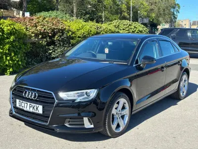 Używany Audi A3 Sport 110 KM (80 kW) 2017 Czarny Sedan/Limuzyna