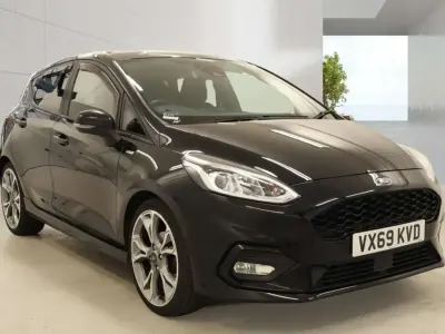 Used Ford Fiesta ST-Line 125 HP (91 kW) 2019 Black Hatchback