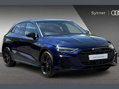 Blue Used 2025 Audi A3 e-tron Black Edition Hatchback | £32,500 (Fair price)