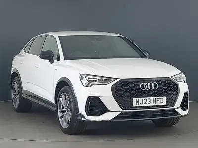 Used Audi Q3 Black Edition 150 HP (110 kW) 2023 White SUV