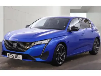 Used Peugeot 308 Allure Premium 2022 Blue Hatchback