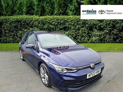 Blue Used 2023 VW Golf VIII R-line Hatchback | £21,495 (Fair price)