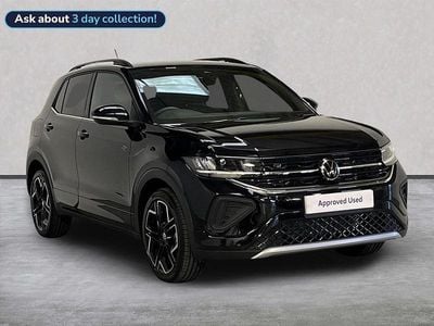 Black Used 2025 VW T-Cross R-line SUV | £26,242 (Expensive)