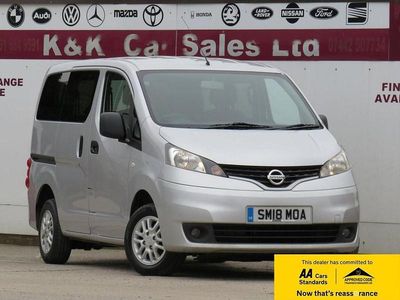 Used Nissan NV200 Acenta 90 HP (66 kW) 2018 Silver MPV
