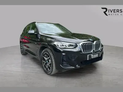 Used BMW X3 M Sport 292 HP (214 kW) 2022 Black saphire SUV