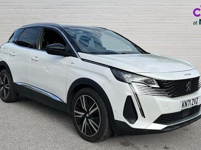 White Used 2021 Peugeot 3008 Premium | £16,890 (Fair price)