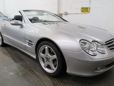 Silver Used 2005 Mercedes SL350 Cabriolet | £7,777 (Good price)