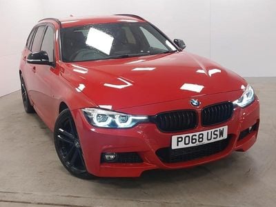 Red Used 2018 BMW 320 M Sport Estate | £14,498 (Fair price)