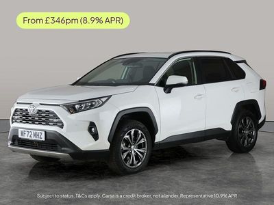 White Used 2022 Toyota RAV4 Hybrid Design SUV | £22,187 (Good price)