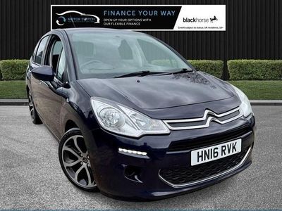 Used Citroën C3 Platinum 100 HP (73 kW) 2016 Blue Hatchback