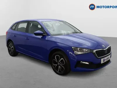 Used Skoda Scala SE 110 HP (80 kW) 2022 Blue Hatchback