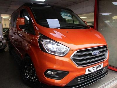 Used Ford Transit Custom Limited 170 HP (125 kW) 2021 Orange Van