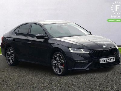 Used Skoda Octavia vRS 245 HP (180 kW) 2022 Black Hatchback