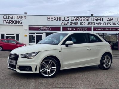 Used Audi A1 S-Line 122 HP (89 kW) 2011 White Hatchback