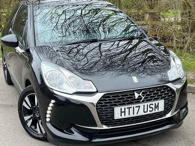 Used DS Automobiles DS3 Chic 82 HP (60 kW) 2017 Black Hatchback