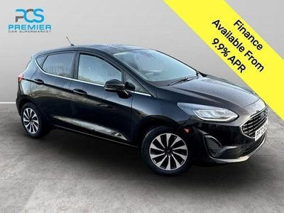 Agate black (premium colour) Used 2022 Ford Fiesta Titanium Hatchback | £7,795 (Good price)