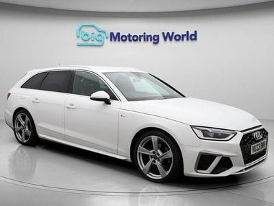 Used Audi A4 S-Line 150 HP (110 kW) 2023 White Estate