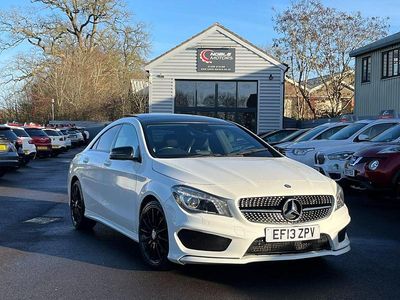 White Used 2013 Mercedes CLA220 AMG Sedan | £7,790 (Fair price)