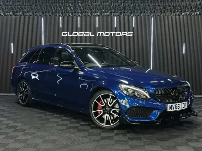 Used Mercedes C43 AMG Premium Plus 2016 Blue Estate