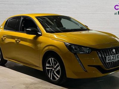 Used Peugeot 208 Allure+ 100 HP (73 kW) 2023 Yellow Hatchback