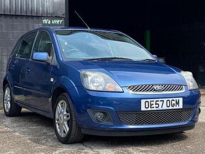 Used Ford Fiesta Ghia 2008 Blue Hatchback