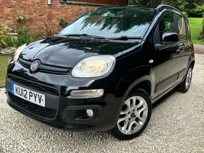 Used Fiat Panda Lounge 85 HP (62 kW) 2012 Black Hatchback