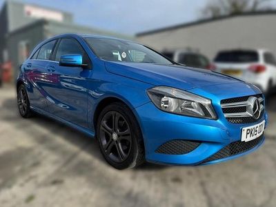 Used Mercedes A180 Sport Edition 109 HP (80 kW) 2015 Blue Hatchback