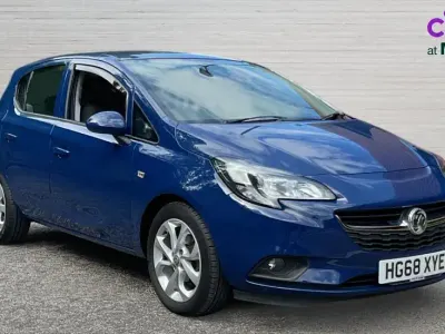 Used Vauxhall Corsa 90 HP (66 kW) 2018 Blue Hatchback