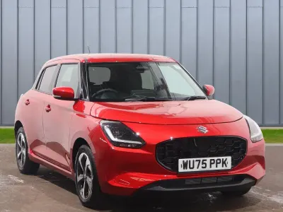New Suzuki Swift 2025 Red Hatchback