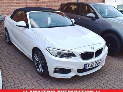 Used BMW 220 M Sport 184 HP (135 kW) 2015 White Cabriolet