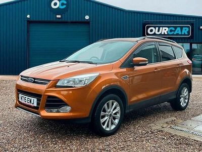 Orange Used 2015 Ford Kuga Titanium SUV | £9,390 (Good price)