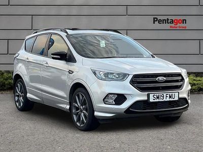Silver Used 2019 Ford Kuga ST-Line SUV | £13,995 (Fair price)