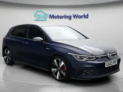 Used VW Golf VIII GTD 200 HP (147 kW) 2023 Blue Hatchback