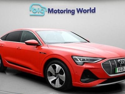 Usado Audi e-tron Sportback S-Line 230 kW (313 HP) 2021 Vermelho SUV