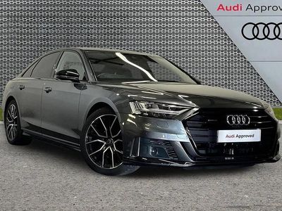 Used Audi A8 Black Edition 281 HP (206 kW) 2020 Grey Sedan
