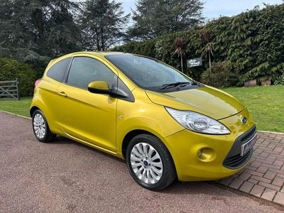 Used Ford Ka Zetec 2015 Yellow Hatchback