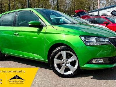 Usado Skoda Fabia SE L 2020 Verde Utilitario