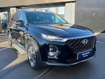 Black Used 2020 Hyundai Santa Fe Premium SE SUV | £22,141 (Fair price)