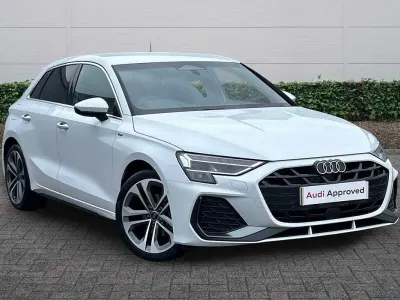 Used Audi A3 S-Line 2026 White Hatchback