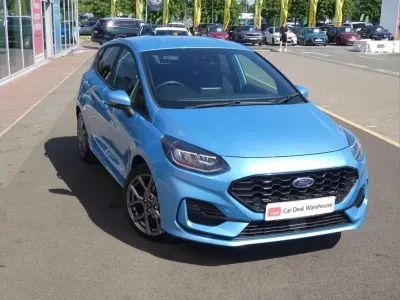 Used Ford Fiesta ST-Line 99 HP (72 kW) 2022 Blue Hatchback