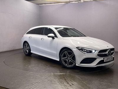 White Used 2022 Mercedes CLA200 Shooting Brake AMG line Estate | £20,999 (Fair price)