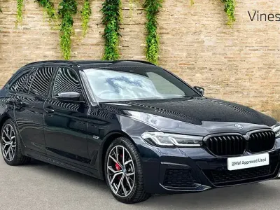 Used BMW 530e M Sport 292 HP (214 kW) 2022 Black Estate